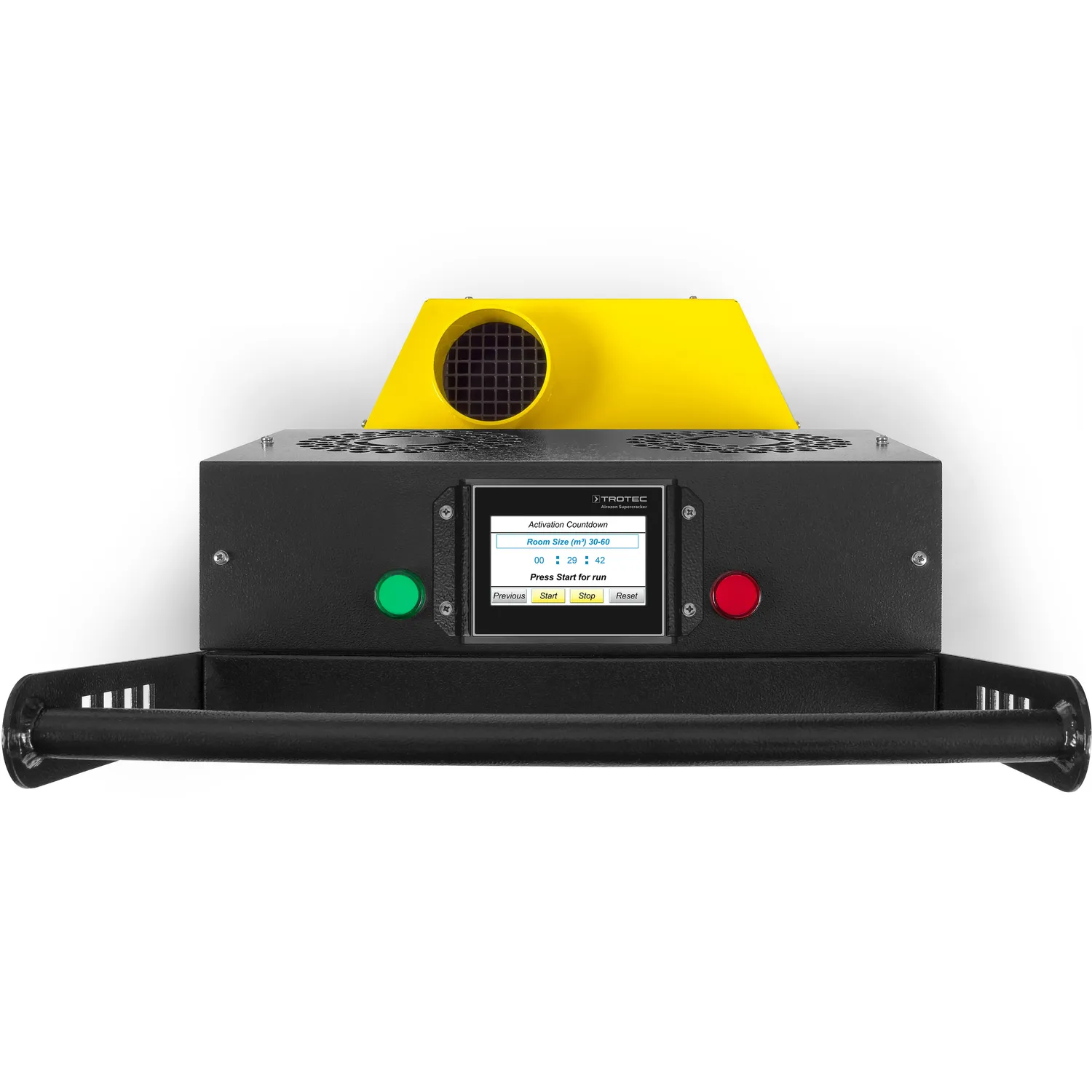 De ozongenerator in werking