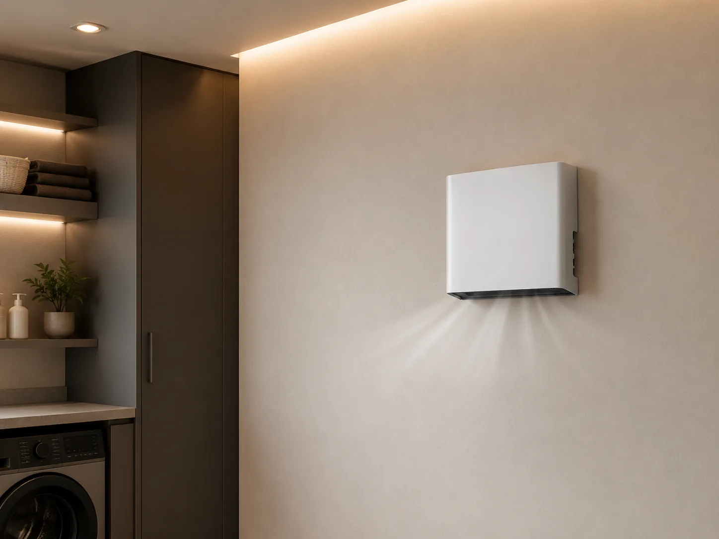 Meting van de luchtstroom bij een ventilatiesysteem