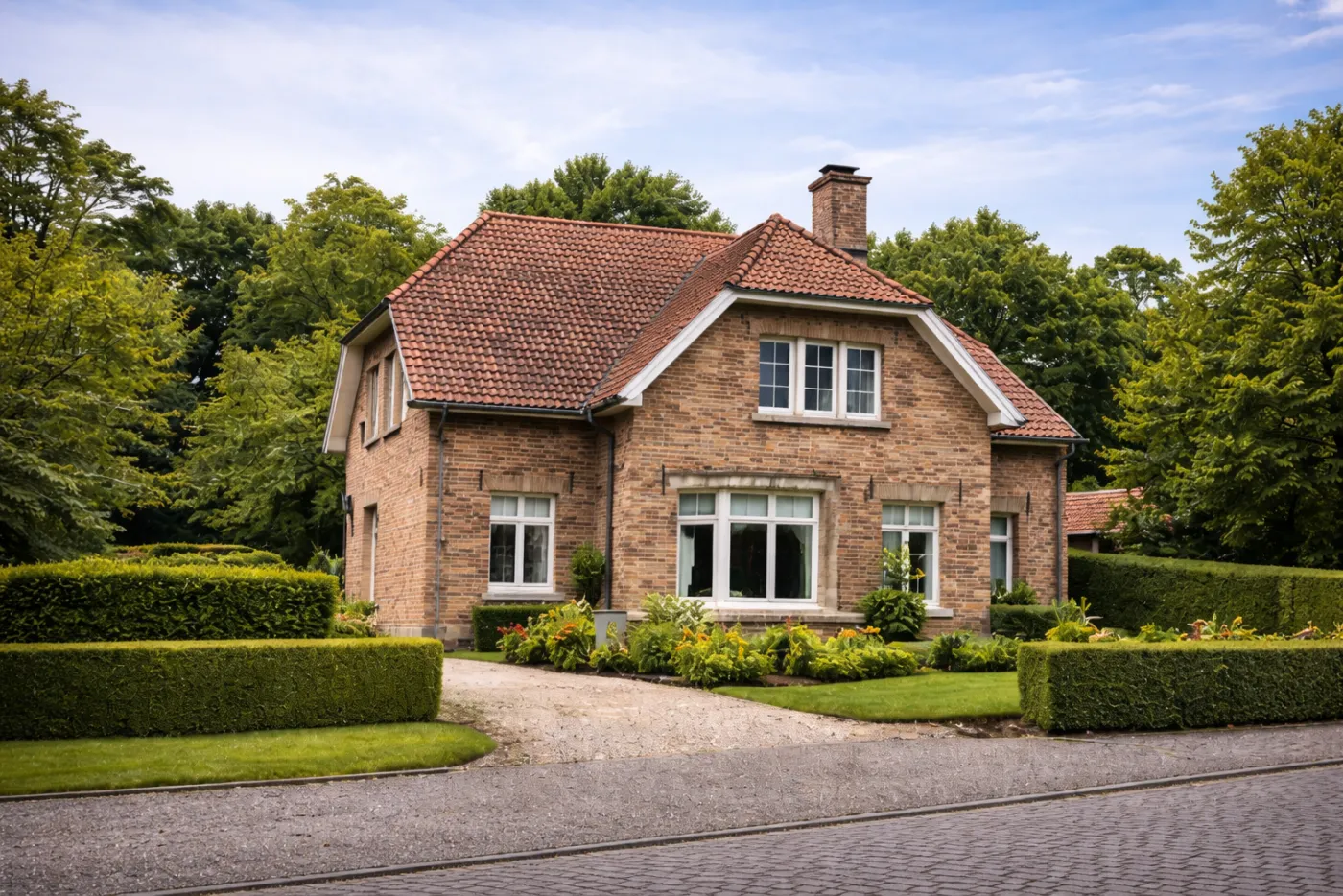 Vrijstaande woning waarvoor vochtwerende werken in aanmerking kunnen komen voor premies