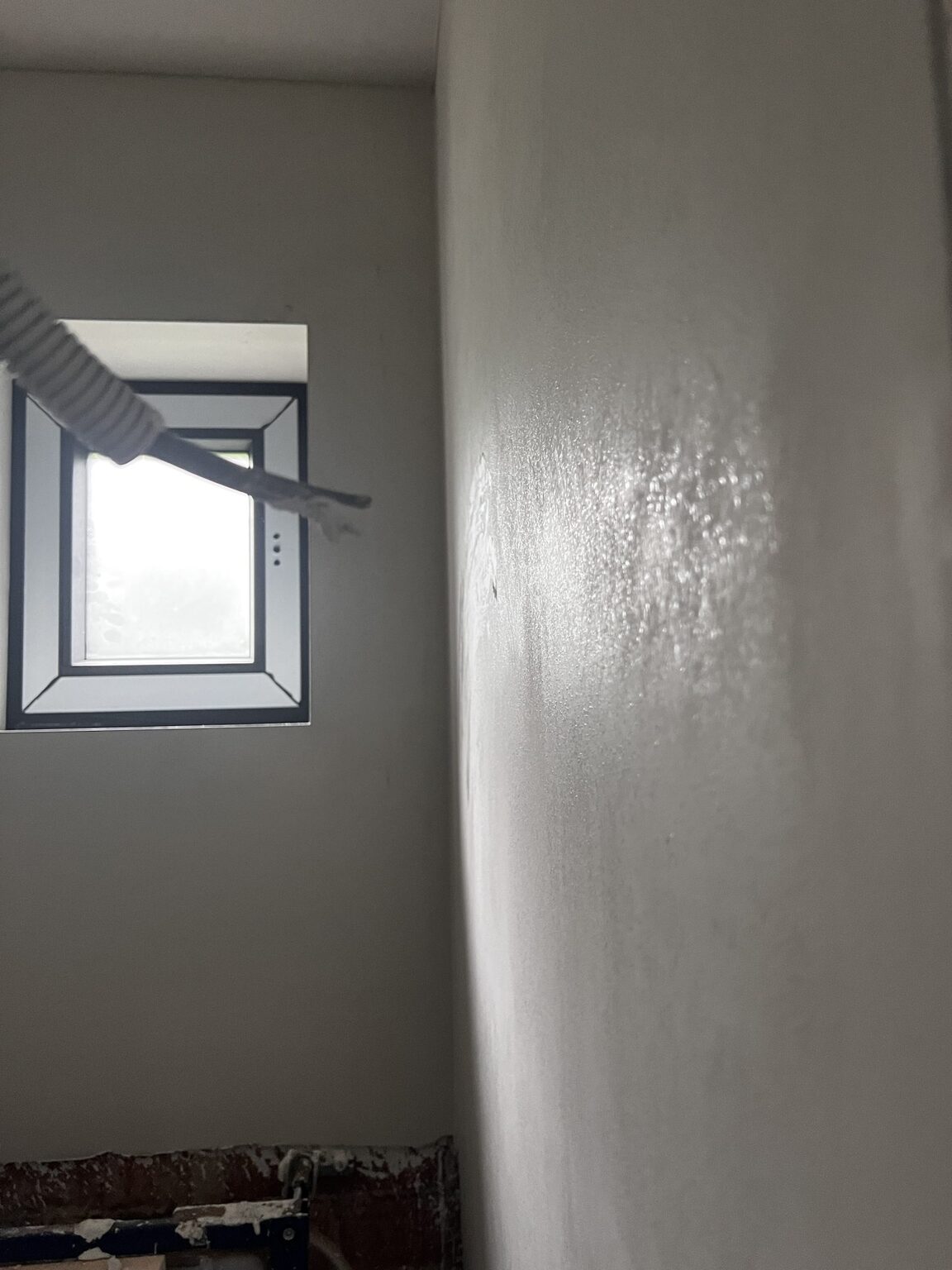 Ventilatie voor een egale droging van het pleisterwerk